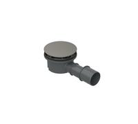 BetteCompact + garniture d'écoulement, latéral, débit d'écoulement 0,5 l/s, avec BetteAntirutsch Pro, B568-416AY, B568-416AY, Colorazione: Pietra opaca