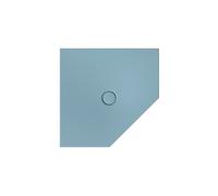 BetteFloor Caro receveurs de douche pentagonaux avec BetteGlasur Plus, 900x900mm, 7191-418PLUS, 7191-418PLUS, Colorazione: Blu satinato opaco
