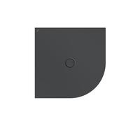 BetteFloor Corner receveur de douche quart de cercle avec BetteAntidérapant Pro, 1000x1000mm, 5451-400AE, 5451-400AE, Colorazione: Corvo