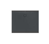 BetteFloor Side receveurs de douche avec support de receveur Minimum et BetteAntidérapant Pro, 1200x1000mm, 3383-400AE,T1, 3383-400AE,T1, Colorazione: corvo