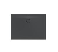 BetteFloor Side receveurs de douche avec support de receveur Minimum et BetteGlasur Plus, 1100x800mm, 3374-400PLUS,T1, 3374-400PLUS,T1, Colorazione: corvo