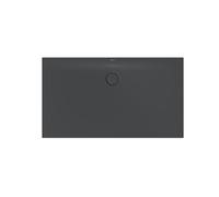 BetteFloor Side receveurs de douche avec support de receveur Minimum et BetteGlasur Plus, 1400x800mm, 3379-400PLUS,T1, 3379-400PLUS,T1, Colorazione: corvo