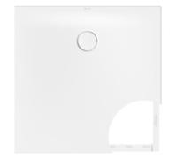 BetteFloor Side receveurs de douche avec support de receveur Minimum et BetteGlasur Plus, 900x900mm, 3381-430PLUS,T1, 3381-430PLUS,T1, Colorazione: caffè