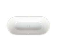 BetteLux Oval Baignoire, version encastrable, 1700x750x450mm, 3465-000Plus, 3465-000Plus, Colorazione: Bianco con Glasur Plus