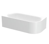 BetteLux Oval IV Silhouette Baignoires d'angle, 2 inclinaisons du dossier, installation dans le coin gauche, 1950x950x450mm, 3427-000CERVS, 3427-000CERVS, Colorazione: Bianco