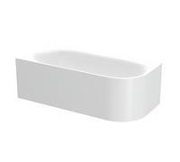 BetteLux Oval IV Silhouette Baignoires d'angle, 2 inclinaisons du dossier, installation dans le coin gauche, 1750x800x450mm, 3425-000CERVS, 3425-000CERVS, Colorazione: Bianco