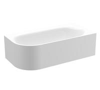BetteLux Oval V Silhouette Baignoires d'angle, 2 inclinaisons du dossier, installation dans le coin droit, 1950x950x450mm, 3437-000CELVS,AS, 3437-000CELVS,AS, Colorazione: Bianco con falce antiscivolo