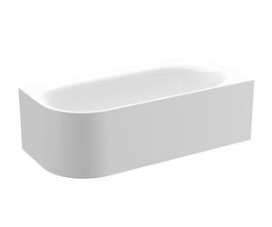 BetteLux Oval V Silhouette Baignoires d'angle, 2 inclinaisons du dossier, installation dans le coin droit, 1850x850x450mm, 3436-000CELVS, 3436-000CELVS, Colorazione: Bianco