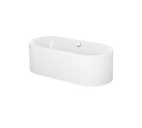 BetteLux Ovale Silhouette Baignoire îlot, en pose libre, 2 inclinaisons du dossier, 1800x800x450mm, 3466-000CFXXS,Plus, 3466-000CFXXS,Plus, Colorazione: Bianco con Glasur Plus
