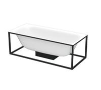 BetteLux Shape vasca da bagno rettangolare indipendente 170 x 75 x 45 cm, 2 s...