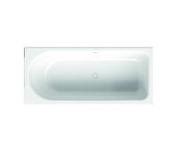 BetteOcean baignoire Low-Line 160x70 cm, 8830, dossier débordant, blanc, 8830-000Plus, 8830-000Plus, Colorazione: Bianco con Glasur Plus