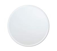 Better Bevel Frameless Round Mirror 24"""" Diameter Circle Bathroom Wall Mirror w/Beveled Edge