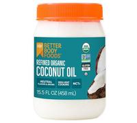 Better Body Foods and Nutrition Better Body Naturally Refined Coconut Oil 410 ml (Organic)