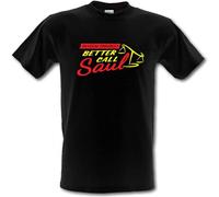 Better Call Saul in Legal Trouble Breaking Bad Unisex O-Neck 100% Cotton Short-Sleeve T-Shirts Black M