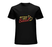 Better Call Saul Men's Cotton Fashion Performance Basic Short Sleeve t-Shirt Size S