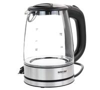 Better Capocuoco 1100W 7-Cup Cordless Elettrico Vetro Borosilicato Bollitore