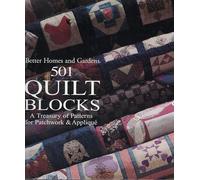 Better Homes and Gardens – 501 Quilt Blocks – Raccolta di modelli per patchwork e appliqué