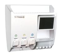 Better Living Products Dispenser 3 Chamber White