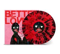 Better Lovers - God Made Me An Animal Red Transparent With Black Splatter)
