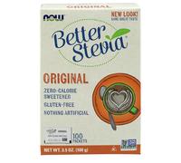 Now Foods Estratto di Stevia dolcificante – 100 pacchetti (100 g)