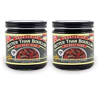 Better Than Bouillon Vegetarian No Beef Base Bouillon, 8 oz (confezione da 2) in un sacchetto sigillato PrimeTime Direct