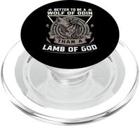 Better To Be A Wolf Of Odin Than A Lamb Of God PopSockets PopGrip per MagSafe
