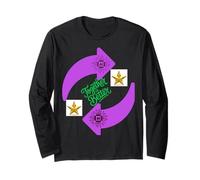 Better Together AI Innovation Inspirational Star Tee Regalo Maglia a Manica