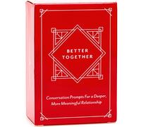 BETTER TOGETHER Giochi di coppia di conversazioni oneste - 100 domande romantiche e profonde di coppia giochi di carte - Carte di relazione per coppie Date Night Game Idee - Idee regalo per coppie