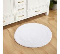 Better Trends 100% cotone in colori vivaci, bianco, 76 cm rotondo