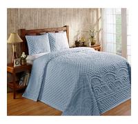 Better Trends/ Pan Overseas Trevor copriletto, Blu, 259,1 x 279,4 cm/Queen