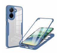 betterfon Custodia a 360 gradi, compatibile con Xiaomi Redmi A5 4G (EU 173 mm), con pellicola protettiva integrata, blu
