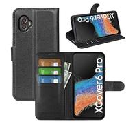 betterfon Custodia compatibile con Samsung Galaxy Xcover 6 Pro | Custodia a portafoglio in TPU di alta qualità per Galaxy Xcover 6 Pro con scomparti per carte di credito, chiusura magnetica, colore