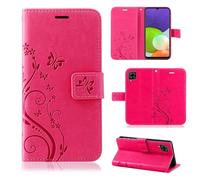 betterfon Custodia per Samsung Galaxy A22 4G, con chiusura a linguetta per Samsung A22 4G, in TPU, compatibile con Galaxy A22 4G, colore: Rosa