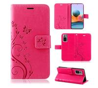 betterfon Custodia per Xiaomi Redmi Note 10 Pro, Custodia Redmi Note 10 Pro Flip Case Custodia a portafoglio con [Slot Carte ] [Qualità TPU] Compatibile con Xiaomi Redmi Note 10 Pro Rosa