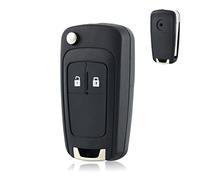 Betterher 2 Tasti Guscio Chiave Auto Telecomando Ricambio Chiave compatibile con Opel Vauxhall Astra Insignia Vectra Corsa Mokka;Chevrolet Aveo Matiz Cruze Captiva Spark Orlando Trax