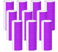 BetterJonny - 1000 braccialetti di carta, impermeabili, stampabili, ideali per la sicurezza di eventi, eventi, matrimoni (viola fluo)