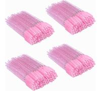BetterJonny, 400 pennelli per ciglia, in cristallo, mascara, bacchette magiche, mascara, mascara, spazzola per extension per ciglia e saloni di bellezza per uso domestico (rosa)