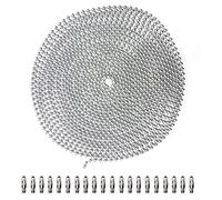 BetterJonny Catena a sfere da 6 m, in acciaio inox, 4 mm, con 20 pezzi