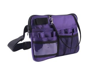 BetterJonny - Marsupio da infermiera, multi scomparto per attrezzi medici, con cinghia di estensione, organizer per stetoscopi, forbici per bendaggi e altri articoli medici (viola)