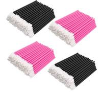 BetterJonny - Pennello per labbra, applicatore per labbra, applicatore per labbra, labbra, pennello per labbra, pennello per labbra, pennello per trucco, perfetto strumento di trucco, kit (nero+rosa)