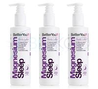 BetterYou Magnesium Sleep Body Lotion - 180 ml (confezione da 3)