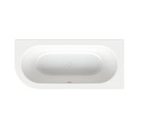 BetteStarlet V Baignoire à encastrer, forme spéciale, 2 places, forme intérieure ovale, coin à droite, 1750x800x420mm, 6690-000Plus, 6690-000Plus, Colorazione: Bianco con Glasur Plus