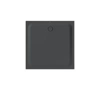 Piatto doccia rettangolare Bette Ultra 1300x1300x35mm, con Anti-Slip Pro, 5826, Colorazione: Corvo opaco
