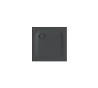 Piatto doccia rettangolare Bette Ultra 850x850x25 mm, con Anti-Slip Pro, 1589, Colorazione: Corvo opaco