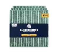 Betti Clean Panni Microfibra con Fibra di Bambù BAMBOOM Power Set 3
