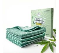 Betti Clean Panni Microfibra con Fibra di Bambù BAMBOOM Power, Set 4