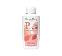Bettina Barty Peach Hand & Body Lozione 500 ml | Idratante | Velluto e curato sulla pelle | Profumo intenso di pesca | Senza microplastica | Vegano | 1 x 500 ml