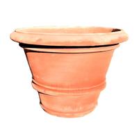 Bettini Deruta | Vaso Monumentale Terracotta Ø100-130cm Liscio per Olivi Agrumi