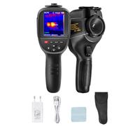 BETTITOPE - Telecamera termica da 640 x 480 pixel a infrarossi visivi da 256 x 192 pixel migliorati, fusione a doppia luce, termocamera palmare da -4 a 1200 °F, per rilevamento delle perdite HVAC,