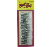 Betts 021GR-34N Beetle Spin Grub 1" 1/32 Oz Nero/Chartreuse Carta Di 12